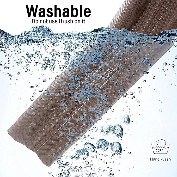 Heavy-Duty PVC Door Draft Stopper - Weatherproof Under Door Seal