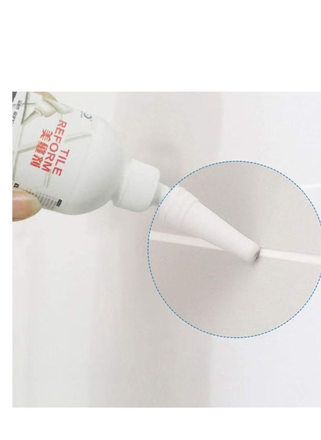 Waterproof Tile Gap Refiller - Bright White Grout Repair Agent