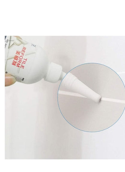 Waterproof Tile Gap Refiller - Bright White Grout Repair Agent